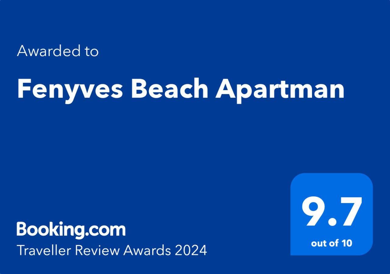 Fenyves Beach Apartman Delux บาลาตอนเฟนีแวช ภายนอก รูปภาพ